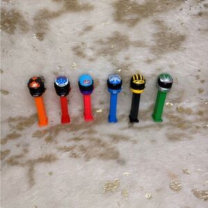 PEZ Nascar Driver Helmet Candy Dispensers Lot of 6 Loose Retired Various
